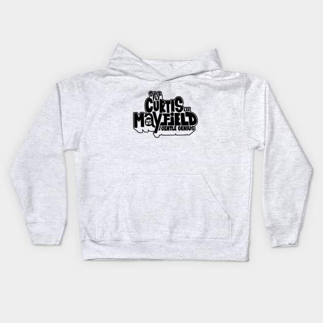 Curtis Mayfield - People get Ready Kids Hoodie by Boogosh